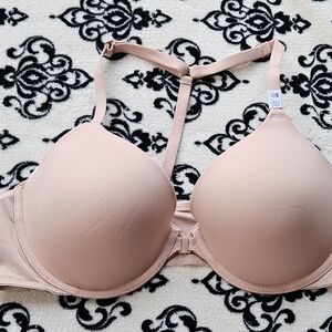 Wear everywhere t-shirt lightly lined front closed PINK by Victoria's Secret